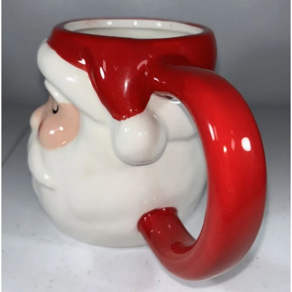 Wondershop at Target Santa Mug Cup 16 Oz Earthenware Microwave Safe New